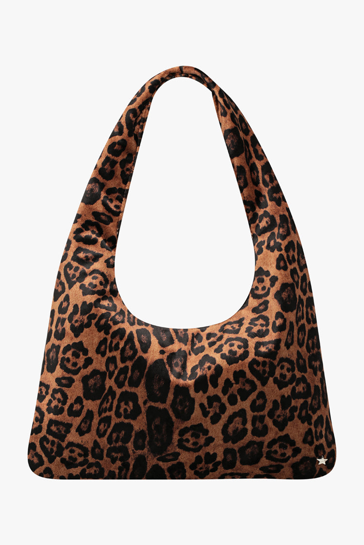 Shoulder Bag By Far Leopard Bag BY FAR Mini Leopard-Print Leather