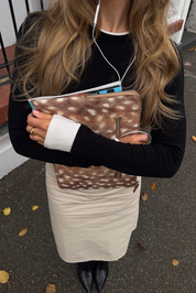 The Zoe Laptop Sleeve - Deer