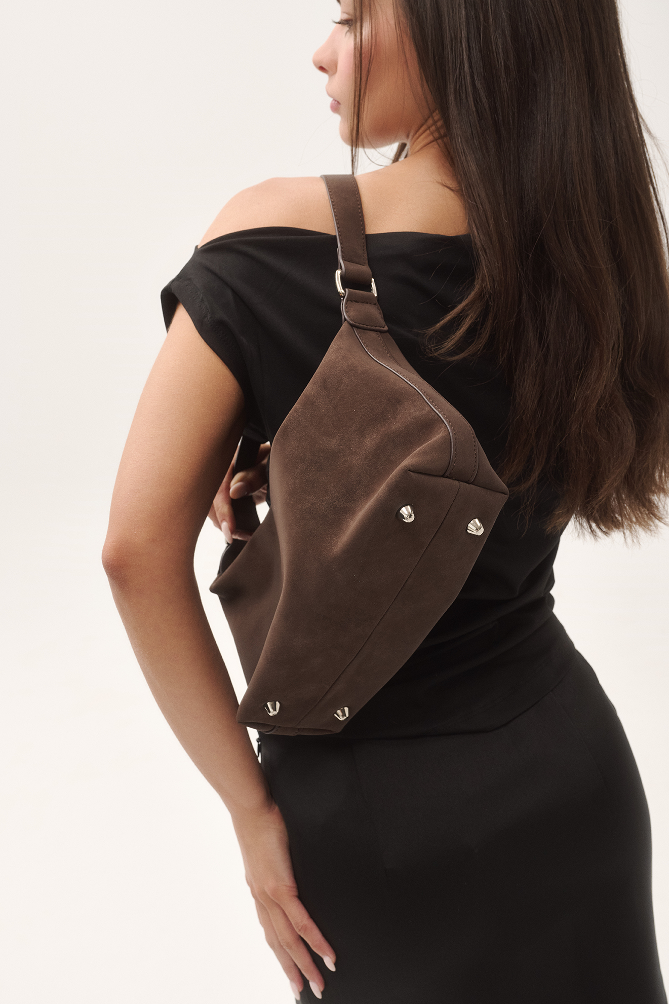 THE PALOMA BAG - CHOCOLATE