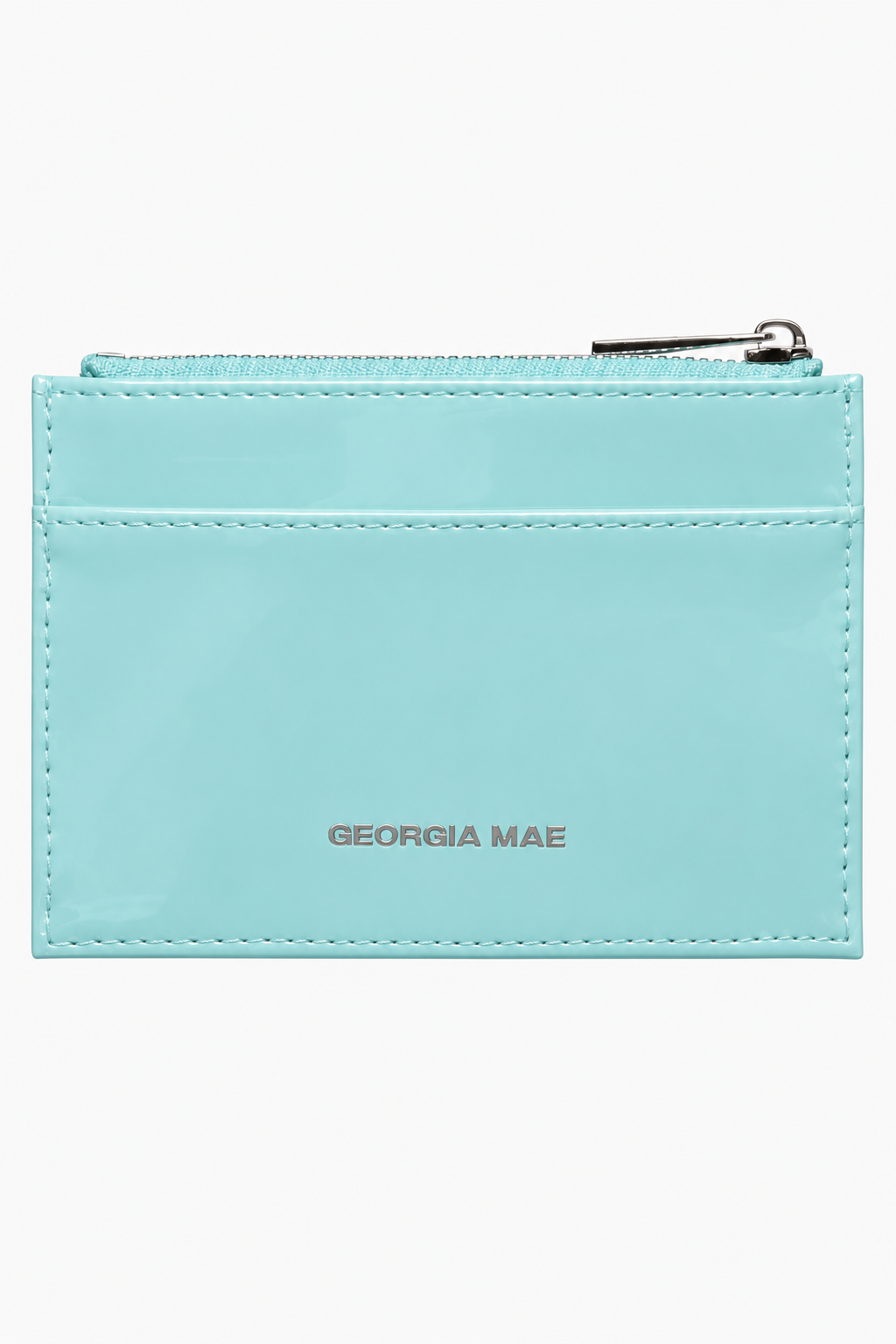 The Daisy Card Wallet - Patent Aqua