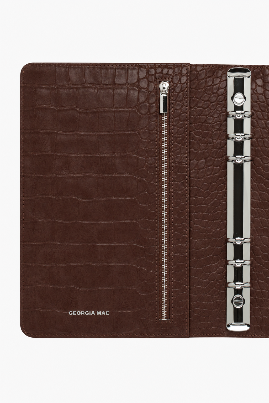The Mara Planner Cover A5 - Chocolate Croc