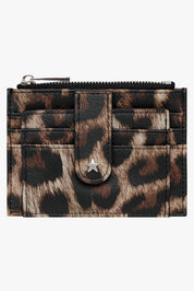 The Daisy Card Wallet - Leopard