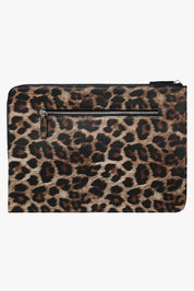 The Zoe Laptop Sleeve - Leopard