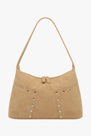 THE BIJOU BAG - TAN SUEDE