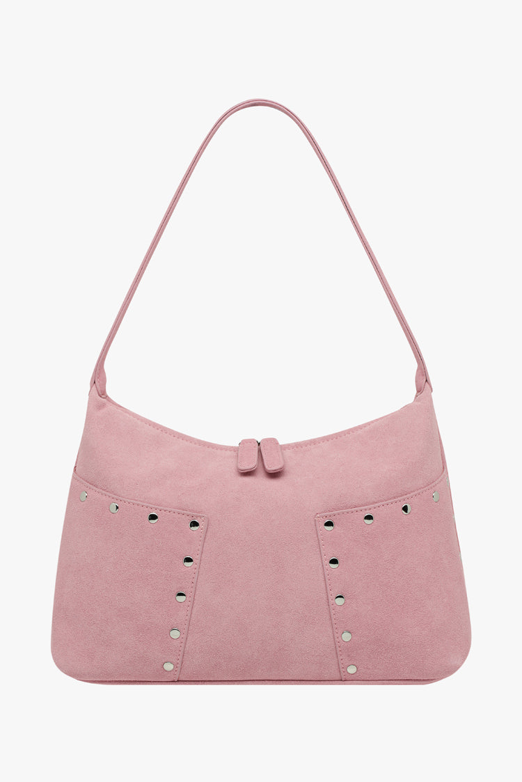 Lumignon original ♥ suède bijou op【ピンク】 THE BIJOU BAG PINK FAUX SUEDE | GEORGIA MAE – Georgia Mae