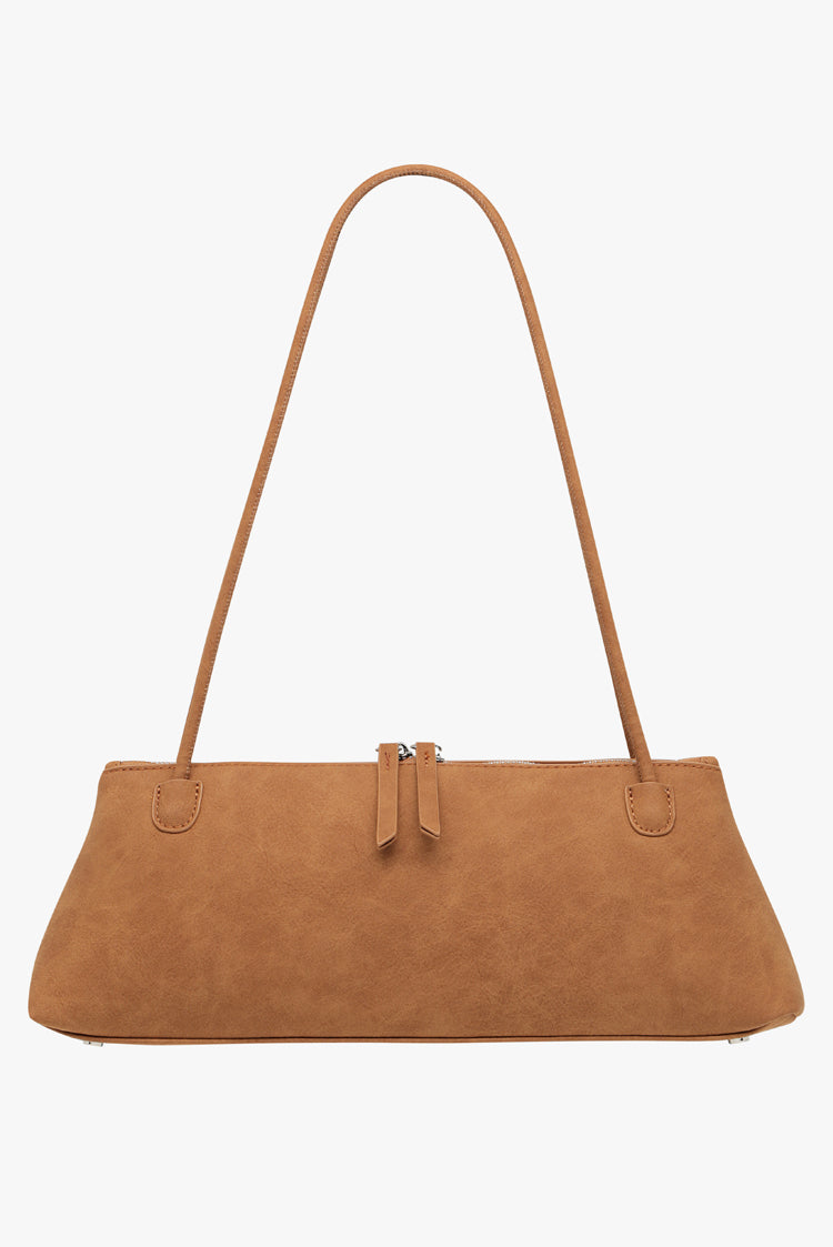 THE BENNI BAG - TAN SUEDE