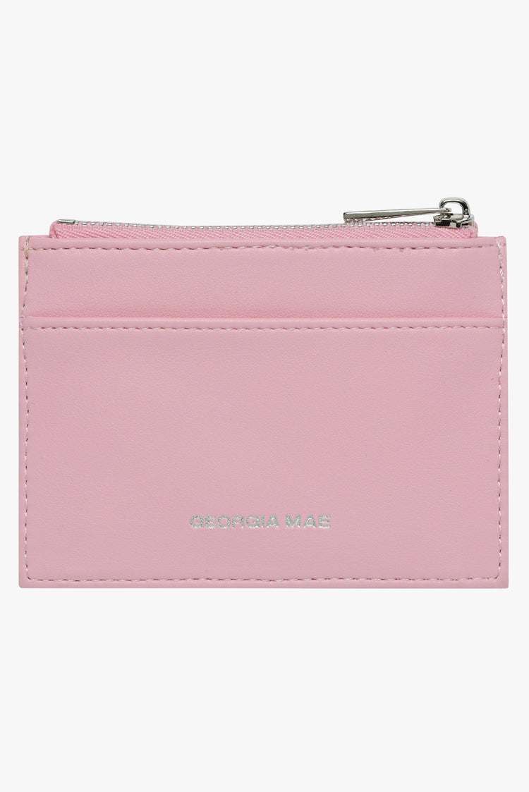 THE DAISY CARD WALLET - BABY PINK