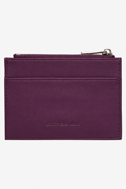 The Daisy Card Wallet - Plum
