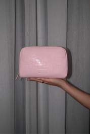 THE GIA MAKE UP BAG - PINK