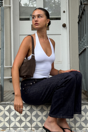 THE PALOMA BAG - CHOCOLATE